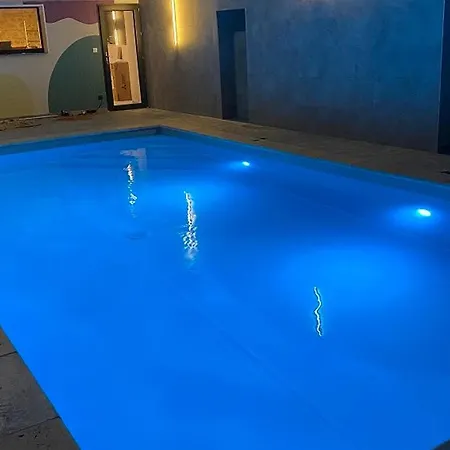 Maison De Famille 10 Pers, Piscine Chauffee, Grand Jardin, Proche Le Mans - Fr-1-410-433 Дом отдыха Joue-en-Charnie